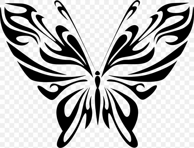 Butterfly Line Art Drawing Clip Art, PNG, 2500x1908px, Butterfly, Art, Art Museum, Arthropod, Black And White Download Free