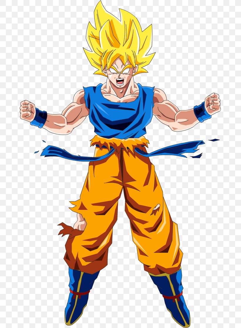 Goku Majin Buu Vegeta Raditz Super Saiya, PNG, 686x1116px, Goku, Action Figure, Art, Cartoon, Character Download Free