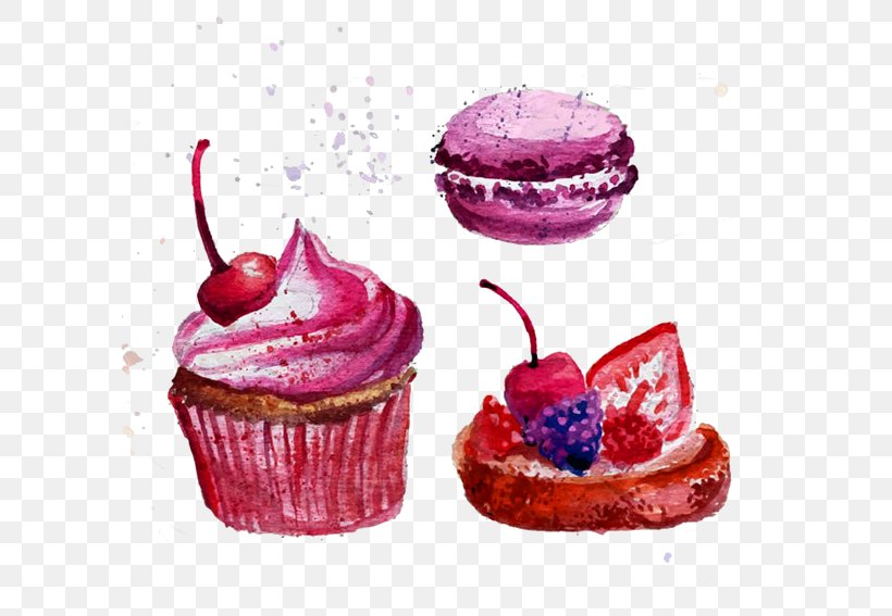 Macaron Watercolor Painting Download Clip Art, PNG, 600x567px, Macaron, Buttercream, Cake, Candy, Confectionery Download Free
