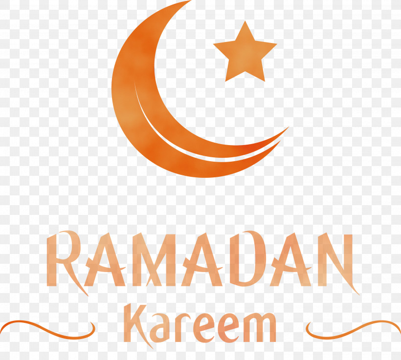 Orange, PNG, 3000x2697px, Ramadan Mubarak, Company, Line, Logo, Orange Download Free
