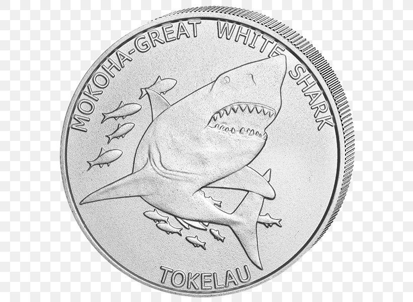 Silver Coin Bullion Tokelau, PNG, 600x600px, Silver, Australian Silver Kookaburra, Bitcoin, Black And White, Bullion Download Free