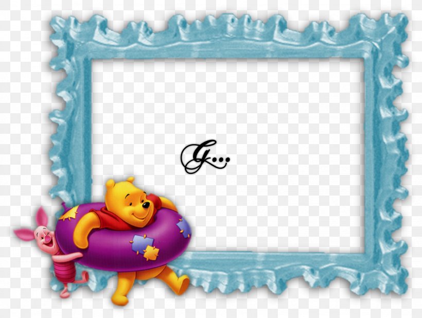 Winnie-the-Pooh Picture Frames Drawing Photography, PNG, 1434x1081px, Winniethepooh, Blue, Drawing, Photography, Picture Frame Download Free