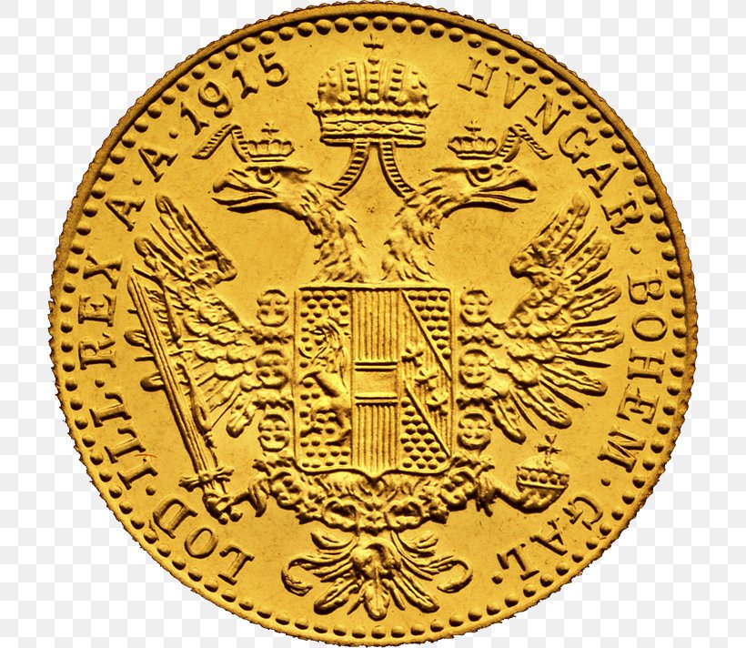 Austria Ducat Gold Coin Gold Coin, PNG, 716x712px, Austria, Ancient History, Austrian Mint, Badge, Brass Download Free