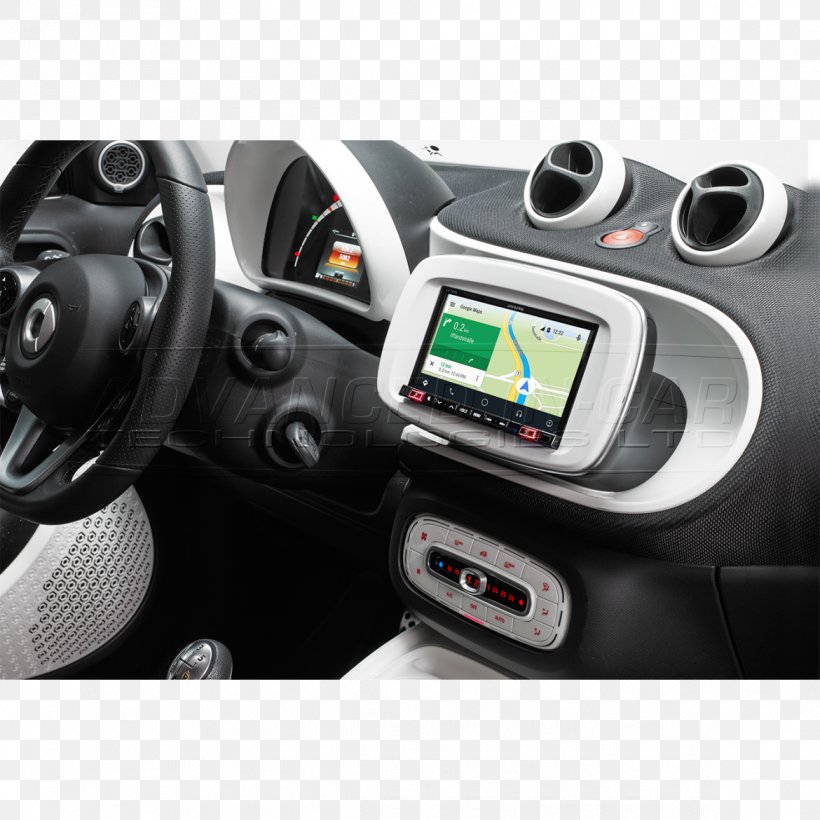 CarPlay Smart Forfour Smart Fortwo Android Auto, PNG, 1170x1170px, Car, Alpine Electronics, Android, Android Auto, Automotive Design Download Free