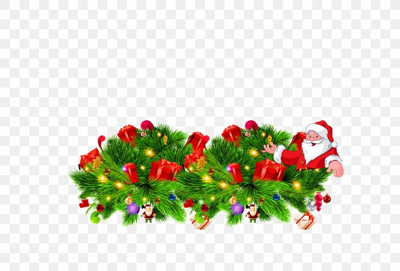 Flowers Santa Claus, PNG, 1417x964px, Christmas, Aquifoliaceae, Christmas Tree, Flora, Floral Design Download Free