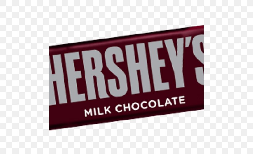 Hershey Bar Chocolate Bar Milk Reese's Peanut Butter Cups The Hershey Company, PNG, 500x500px, Hershey Bar, Advertising, Banner, Brand, Candy Download Free