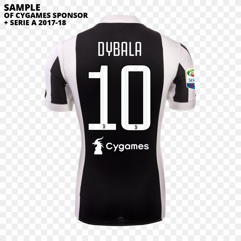 Juventus F.C. Sports Fan Jersey 2017–18 Serie A Football Sweater, PNG, 1600x1600px, Juventus Fc, Active Shirt, Brand, Clothing, Football Download Free