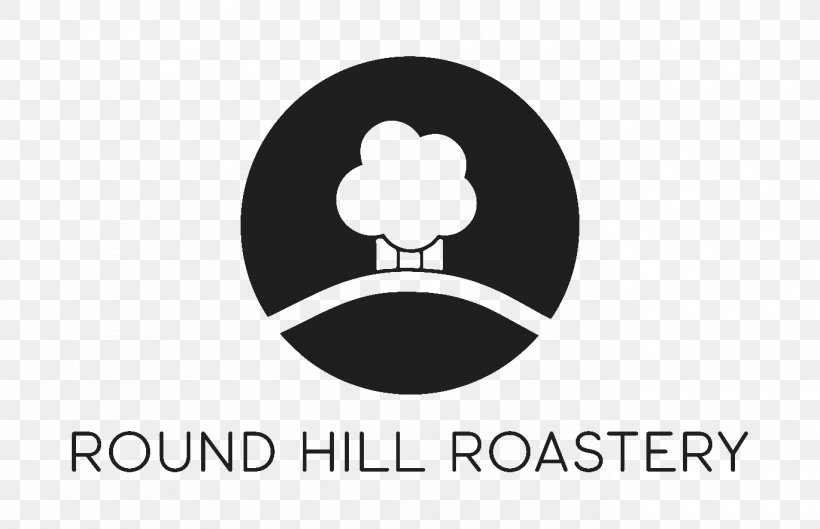 Logo Round Hill Roastery Coffee Brand Font, PNG, 1370x885px, Logo, Black And White, Brand, Coffee, Computer Download Free