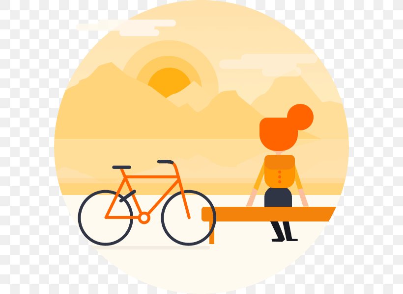 Clip Art Bicycle Illustration Desktop Wallpaper Bike Rental, PNG, 600x600px, Bicycle, Bike Rental, Computer, Drawing, Happiness Download Free