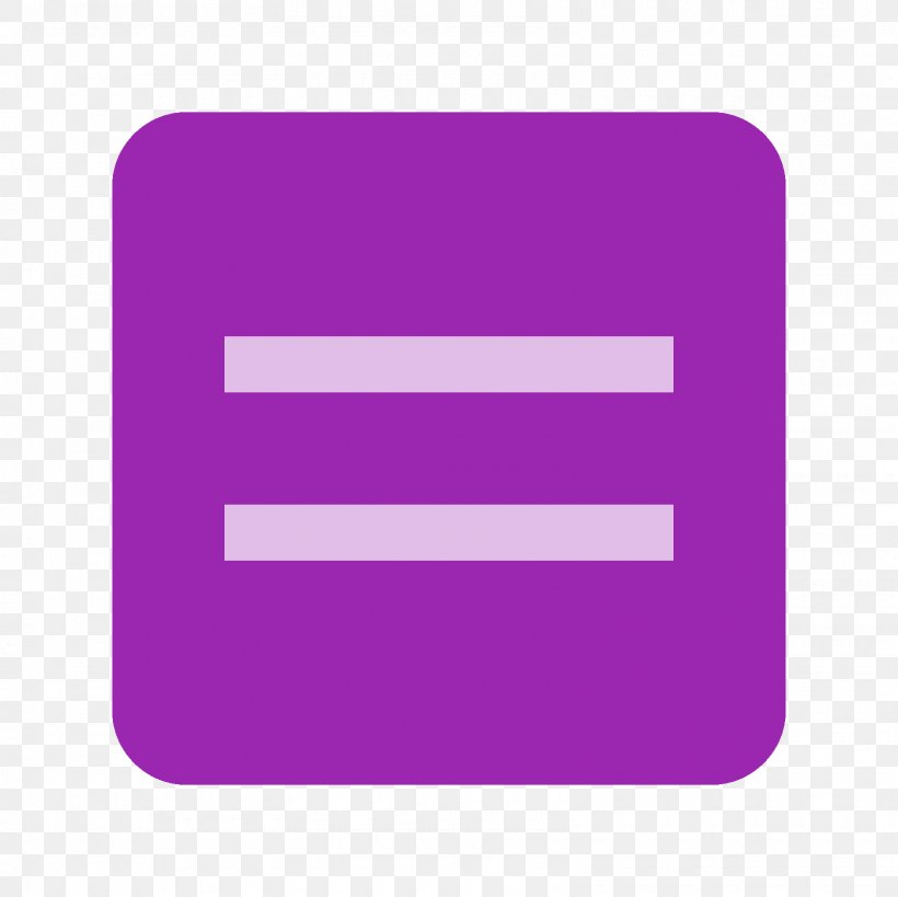 Equals Sign Symbol Equality, PNG, 1600x1600px, Equals Sign, Color, Equality, Equation, Magenta Download Free