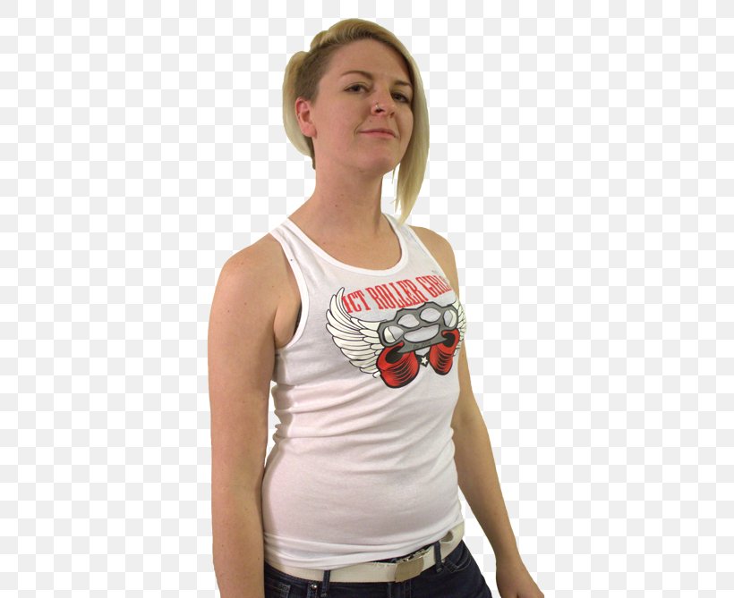T-shirt Sleeveless Shirt Undershirt Shoulder, PNG, 499x669px, Watercolor, Cartoon, Flower, Frame, Heart Download Free
