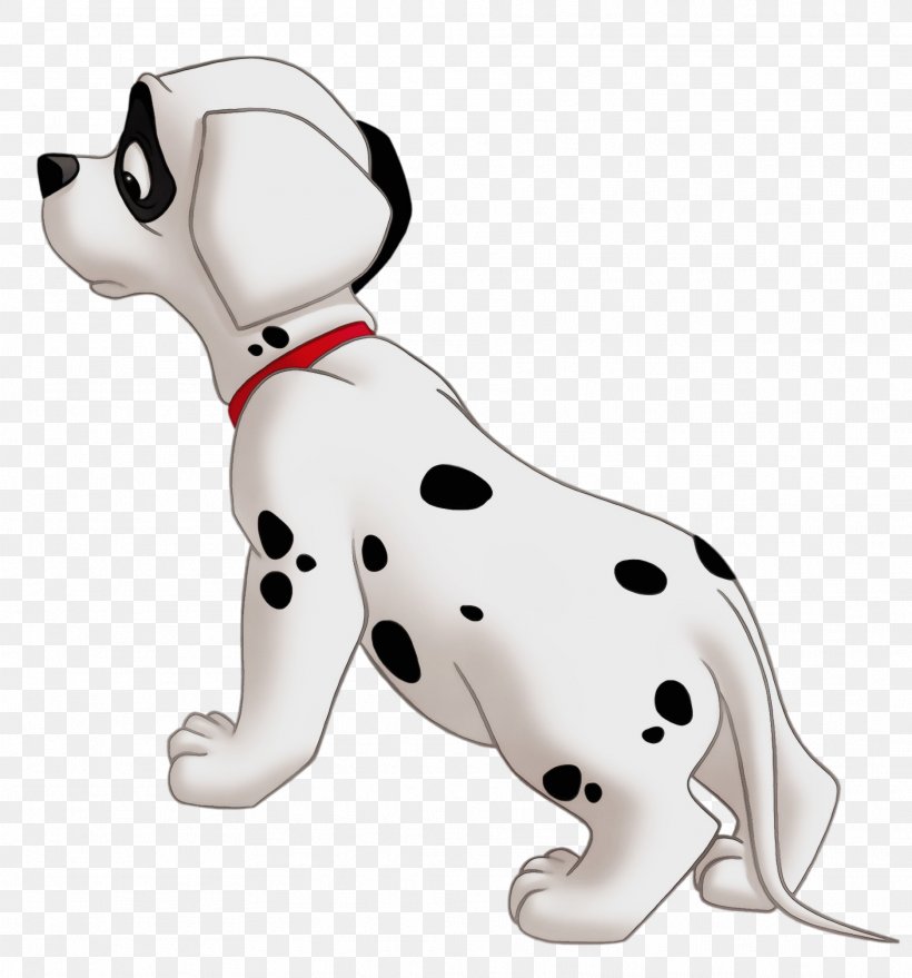 Dalmatian Dog Dog Breed Animal Figure Cartoon, PNG, 1872x2008px, Watercolor, Animal Figure, Cartoon, Dalmatian, Dog Download Free