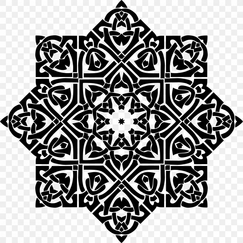 Mandala Celtic Knot Ornament, PNG, 2282x2282px, Mandala, Art, Black, Black And White, Celtic Knot Download Free