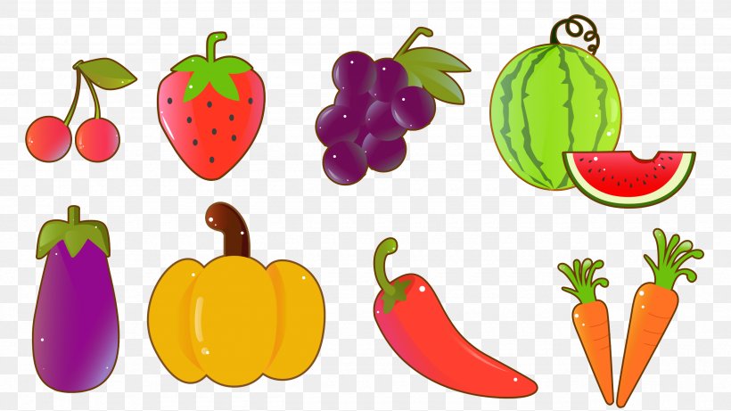 Strawberry Vegetarian Cuisine Food Chili Pepper Bell Pepper, PNG, 2560x1440px, Strawberry, Accessory Fruit, Art, Bell Pepper, Bell Peppers And Chili Peppers Download Free