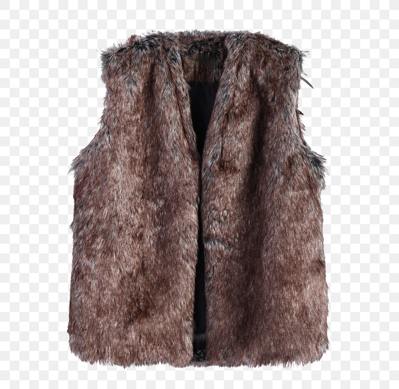 fur waistcoat