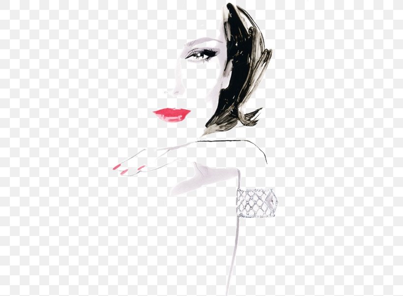 Fashion Illustration Drawing Illustrator, PNG, 436x602px, Watercolor, Cartoon, Flower, Frame, Heart Download Free