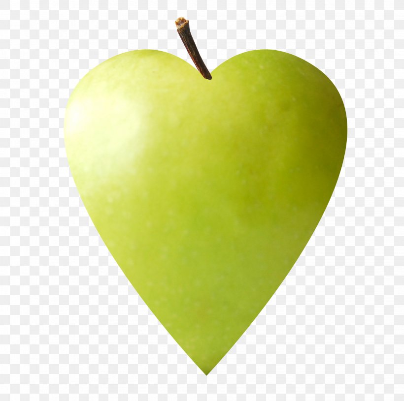 Granny Smith Green Heart, PNG, 2042x2030px, Granny Smith, Apple, Food, Fruit, Green Download Free