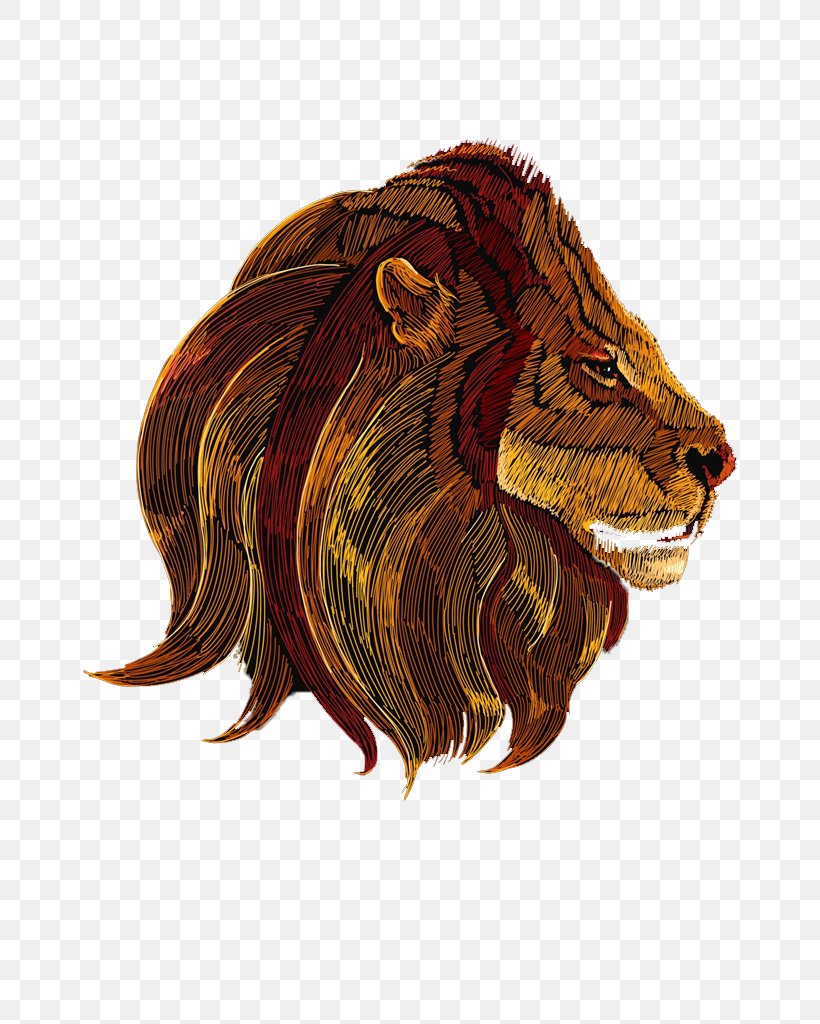 Lion Head Character Fiction Illustration, PNG, 724x1024px, Lion, Art, Big Cats, Carnivoran, Concepteur Download Free