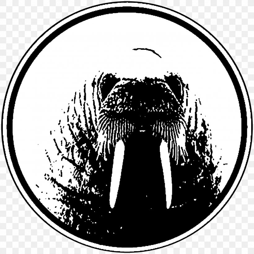 The Walrus Christmas Carnivora Party, PNG, 2734x2734px, Walrus, Backpacker Hostel, Bar, Black, Black And White Download Free
