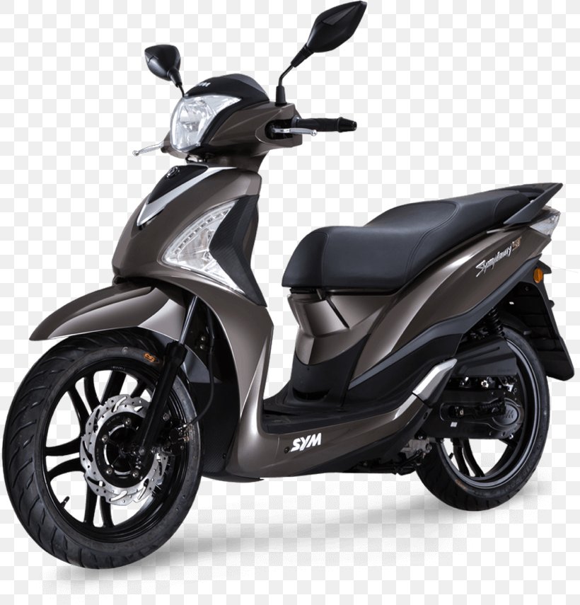 Scooter SYM Motors Motorcycle 125ccクラス Wheel, PNG, 816x855px, Scooter, Automotive Design, Automotive Wheel System, Car, Honda Nss250 Download Free