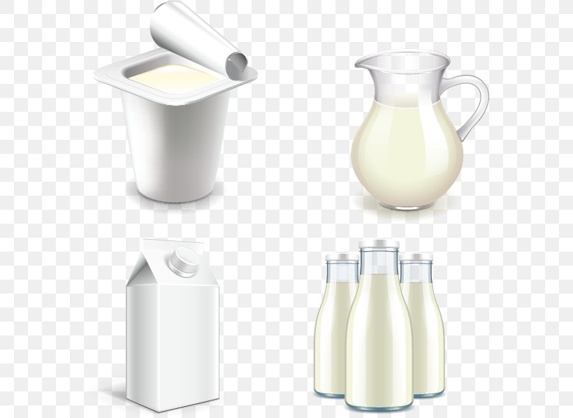 Soured Milk Milk Bottle Yogurt, PNG, 581x598px, Milk, Bottle, Cows Milk, Cup, Dairy Download Free