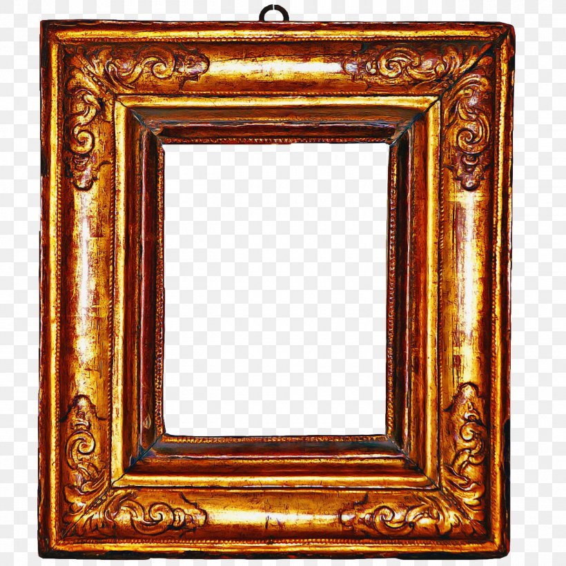 Wood Frame Frame, PNG, 1300x1300px, Picture Frames, Antique, Copper, Interior Design, Metal Download Free