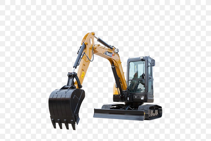 Compact Excavator Product Sany Hydraulic Machinery, PNG, 476x548px, Excavator, Agricultural Machinery, Compact Excavator, Construction Equipment, Continuous Track Download Free