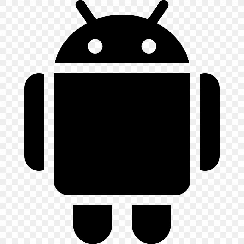 Android, PNG, 1600x1600px, Android, Black, Black And White, Handheld Devices, Icon Design Download Free