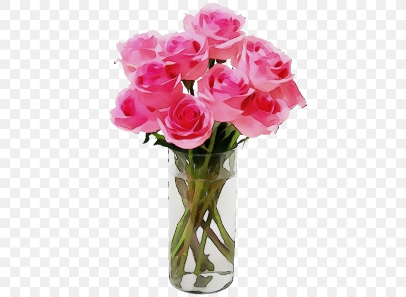 Garden Roses, PNG, 600x600px, Watercolor, Bouquet, Cut Flowers, Flower, Flowering Plant Download Free