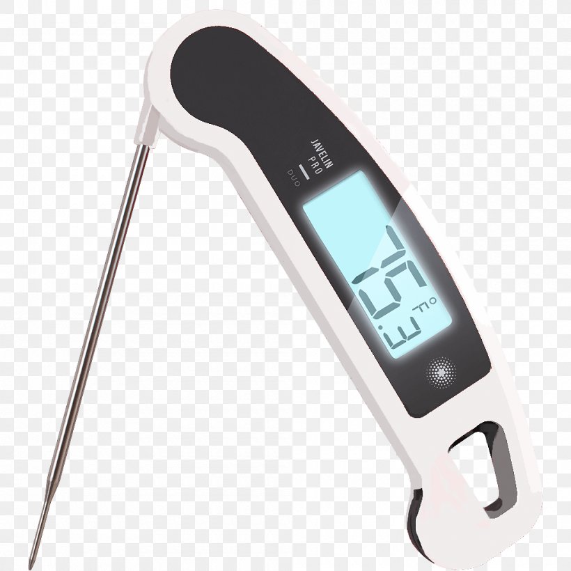 Lavatools Javelin PRO Duo Ambidextrous Backlit Instant Read Digital Meat Thermometer Lavatools PT12 Javelin Digital Instant Read Meat Thermometer, PNG, 1000x1000px, Meat Thermometer, Barbecue, Bbq Smoker, Cooking, Doneness Download Free