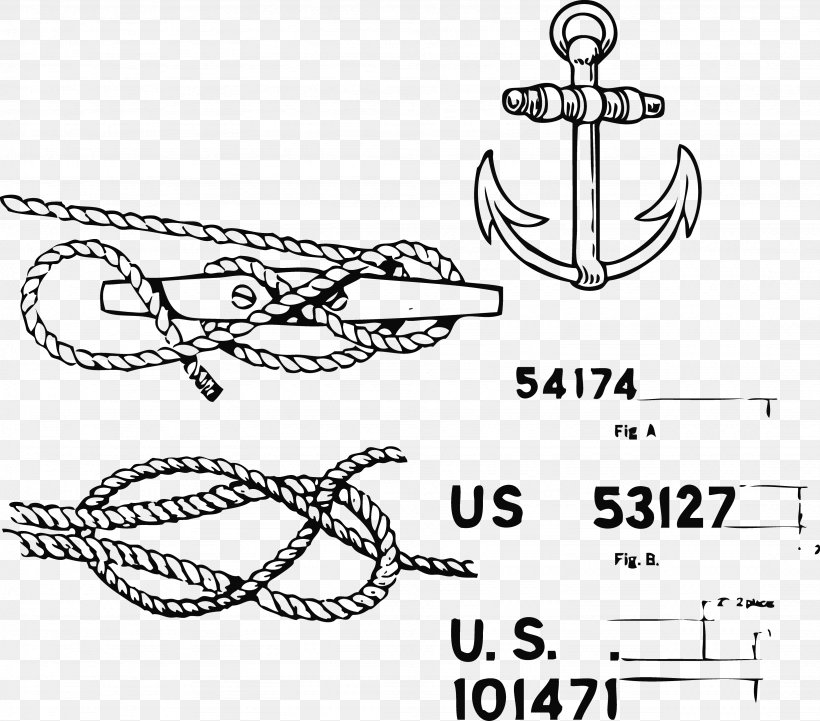 Rope Hemp Boat, PNG, 3282x2887px, Rope, Area, Black And White, Boat, Body Jewelry Download Free