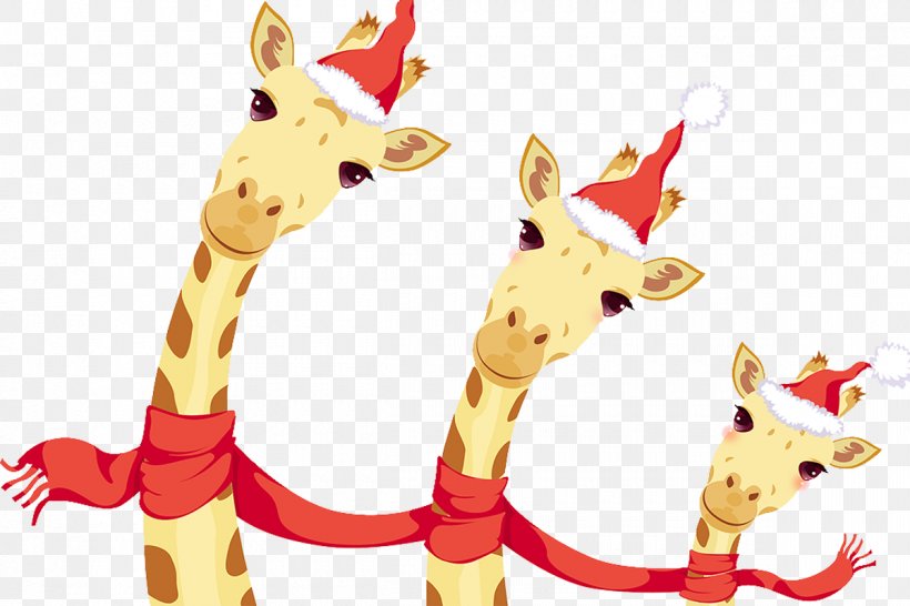 Northern Giraffe Christmas Southern Giraffe Illustration, PNG, 1200x800px, Northern Giraffe, Amana Holdings Inc, Christmas, Christmas Eve, Giraffe Download Free