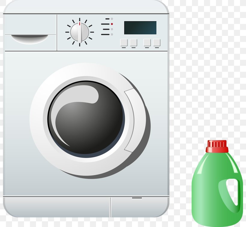 Washing Machine Laundry Home Appliance, PNG, 800x759px, Washing Machine, Clothes Dryer, Detergent, Electronics, Home Download Free