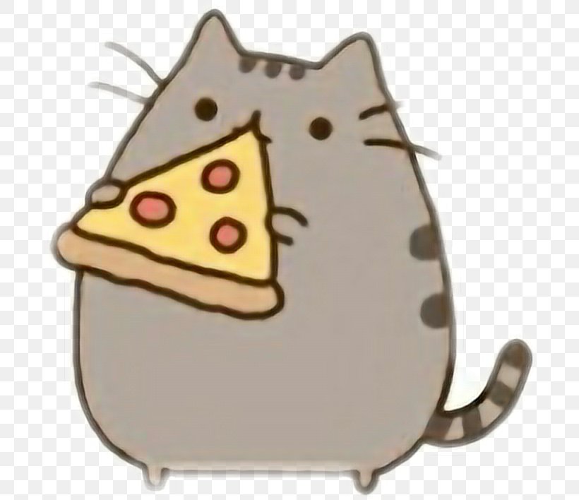 Cat Pizza Pusheen Eating, PNG, 700x708px, Cat, Cartoon, Cat Like Mammal, Claire Belton, Drawing Download Free