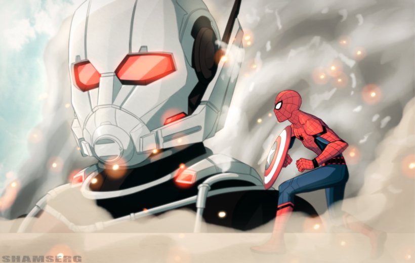 Hank Pym Spider-Man Ant-Man Captain America Iron Man, PNG, 1121x712px, Watercolor, Cartoon, Flower, Frame, Heart Download Free