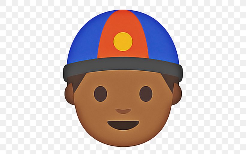 Emoji Smile, PNG, 512x512px, Human Skin Color, Android Nougat, Batting Helmet, Cap, Cartoon Download Free