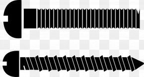 Screw - Screw Bolt Nut Clip Art PNG