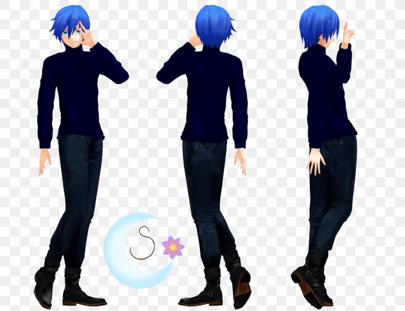 Clothing Kaito MikuMikuDance Casual Formal Wear, PNG, 1280x985px, Watercolor, Cartoon, Flower, Frame, Heart Download Free
