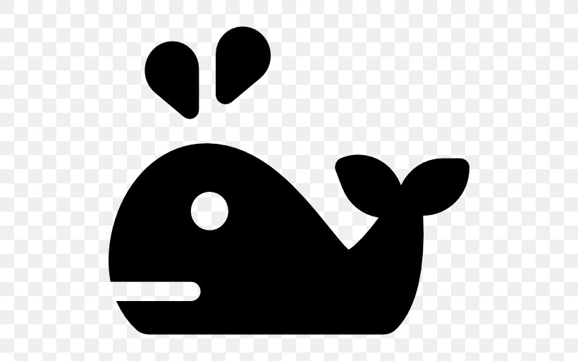 Icon Whale, PNG, 512x512px, Vector Packs, Art, Black, Blackandwhite, Facial Expression Download Free