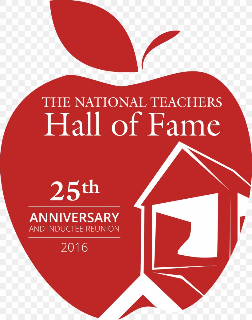 National Teachers Hall Of Fame Education Logo, PNG, 1735x2200px, National Teachers Hall Of Fame, Anniversary, Apple, Area, Brand Download Free