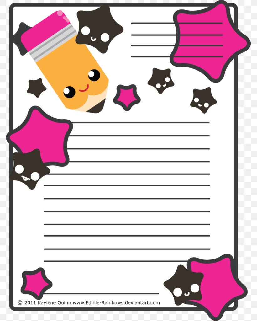 Printing And Writing Paper Stationery Sticker, PNG, 781x1023px, Paper, Area, Artwork, Cuteness, File Folders Download Free