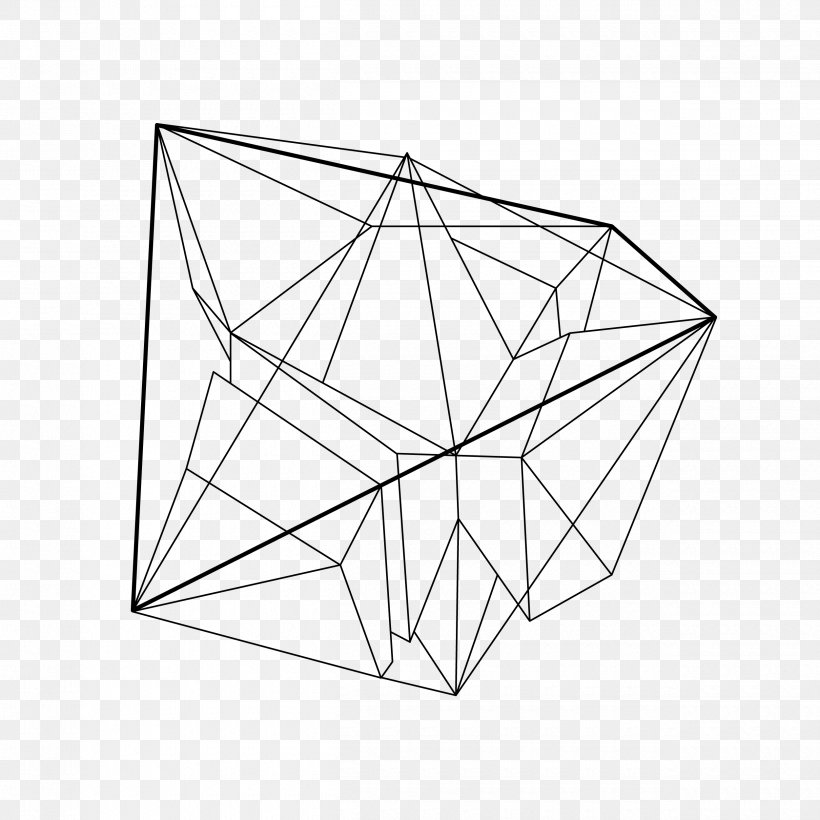 Triangle Point Symmetry Pattern, PNG, 2500x2500px, Triangle, Area, Black, Black And White, Black M Download Free
