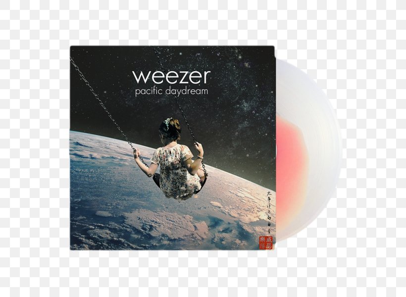 Weezer Pacific Daydream Album Pinkerton Phonograph Record, PNG, 600x600px, Weezer, Advertising, Album, Beach Boys, Brand Download Free