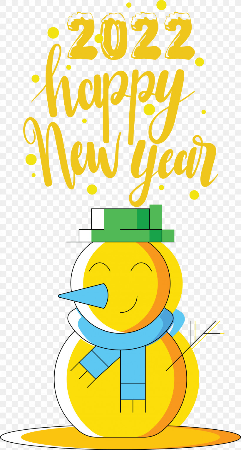 2022 Happy New Year 2022 New Year Happy 2022 New Year, PNG, 1610x2999px, Smiley, Behavior, Cartoon, Emoticon, Happiness Download Free