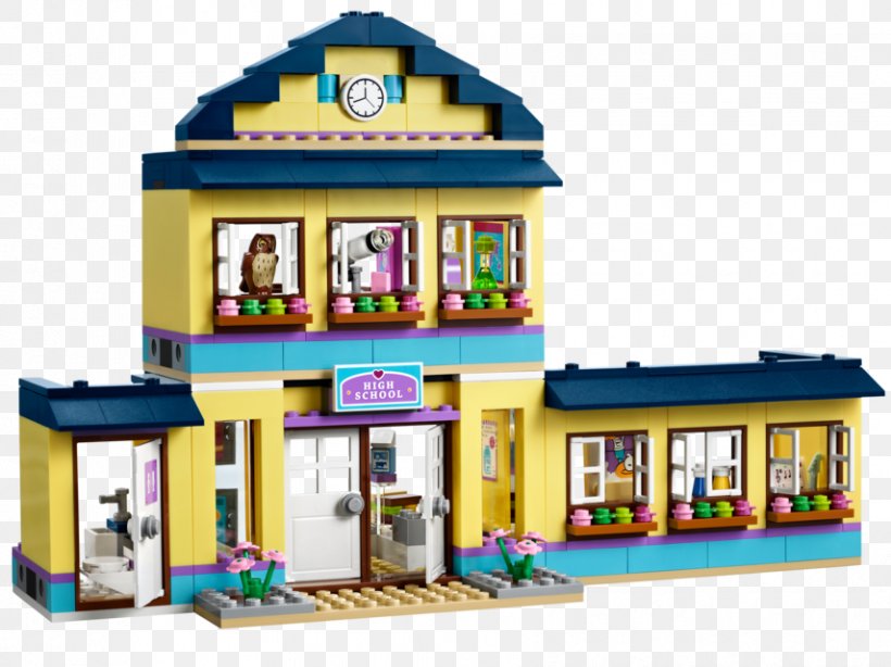 Brickworld Lego House Hamleys LEGO Friends 41005 Heartlake High, PNG, 855x641px, Brickworld, Dollhouse, Facade, Hamleys, Home Download Free