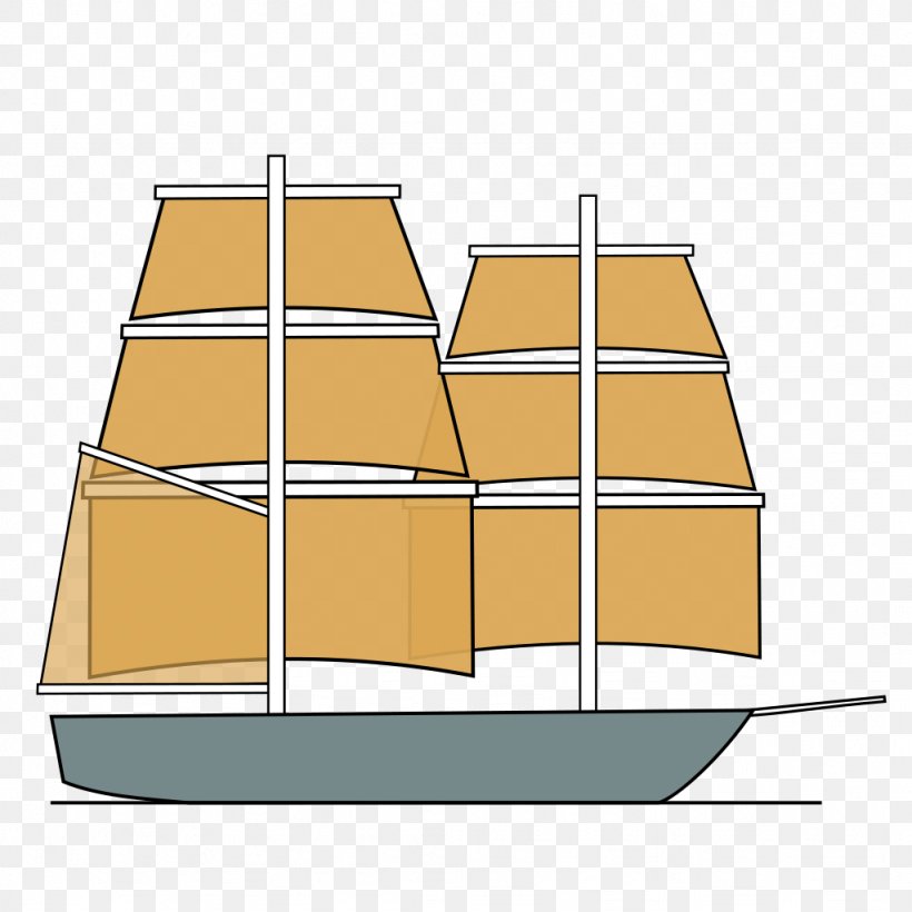 Caravel Brigantine Sail Spanker, PNG, 1024x1024px, Caravel, Albero Di Maestra, Boat, Brig, Brigantine Download Free