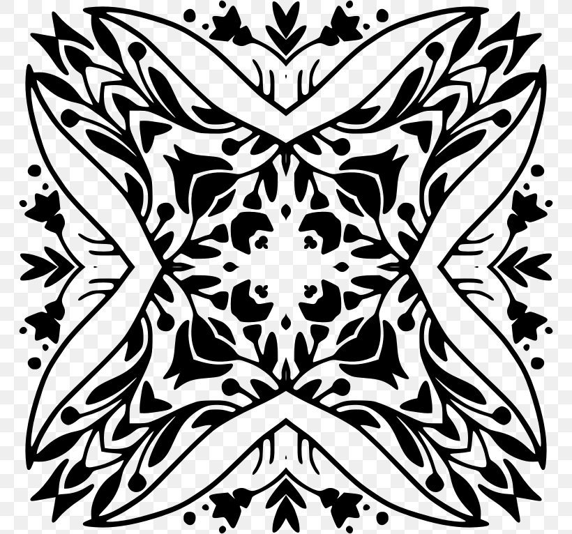 Floral Design, PNG, 766x766px, Floral Design, Black, Black And White, Flora, Flower Download Free