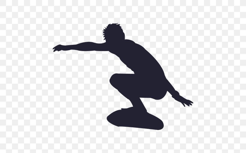 Athlete Silhouette Sport Clip Art, PNG, 512x512px, Athlete, Balance, Black And White, Joint, Jumping Download Free