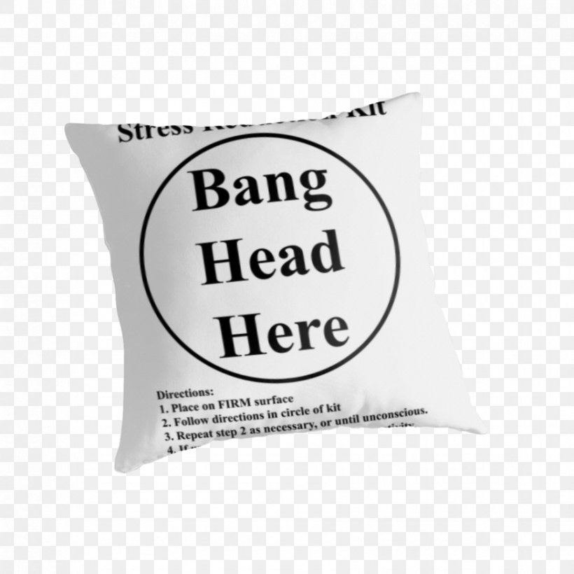 Cushion Pillow Stress Management Product Humour, PNG, 875x875px, Cushion, Humour, Material, Pillow, Psychological Stress Download Free