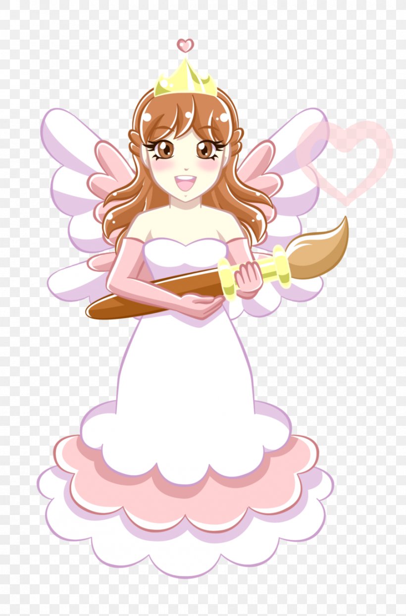 Fairy Pink M Figurine Clip Art, PNG, 900x1366px, Watercolor, Cartoon, Flower, Frame, Heart Download Free